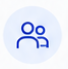 Icon representing an initial conversation